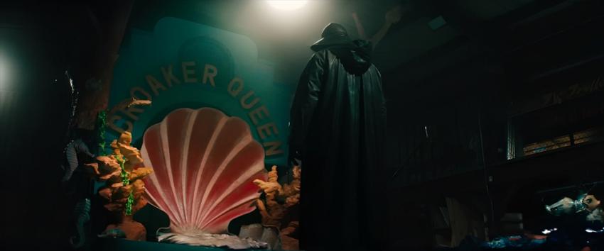 I Know What You Did Last Summer (1970) Movie scene: The Fisherman standing at the empty stage of the Croaker Queen pageant