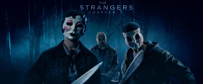 The Strangers: Chapter 1 (1970) Movie scene: Pin-Up Girl, The Scarecrow and Dollface